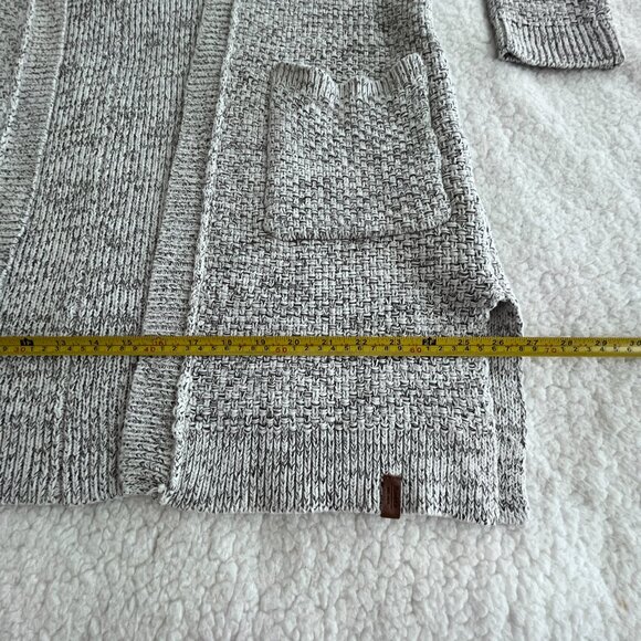 Roots / Medium size / Cozy Knit Cardigan / Grey - salt & pepper - Picture 9 of 14